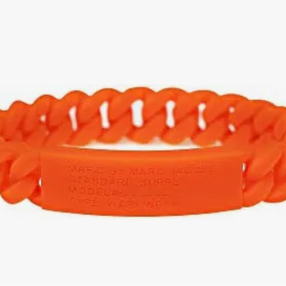 Orange Chain Bracelet